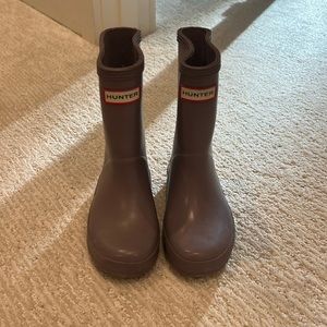 Purple Hunter rain boots